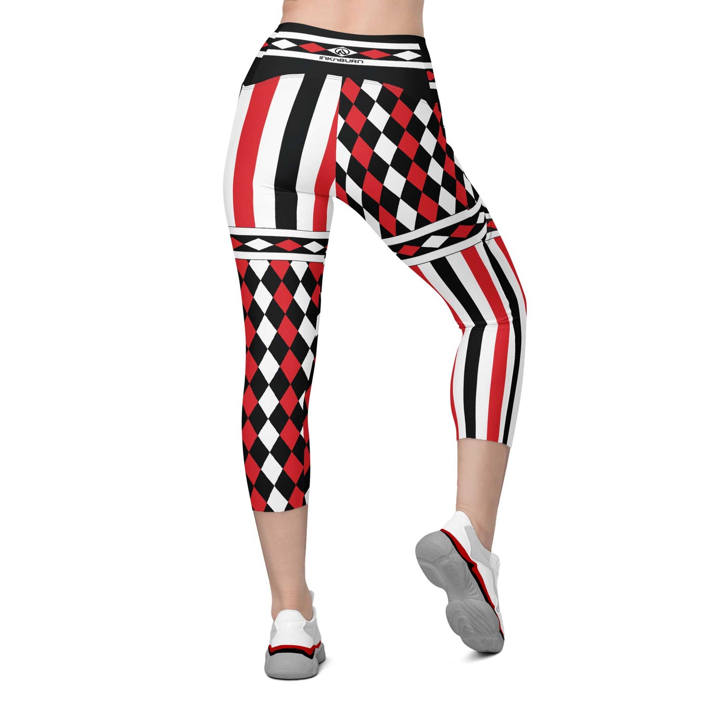Harlequin Capris w/Pockets