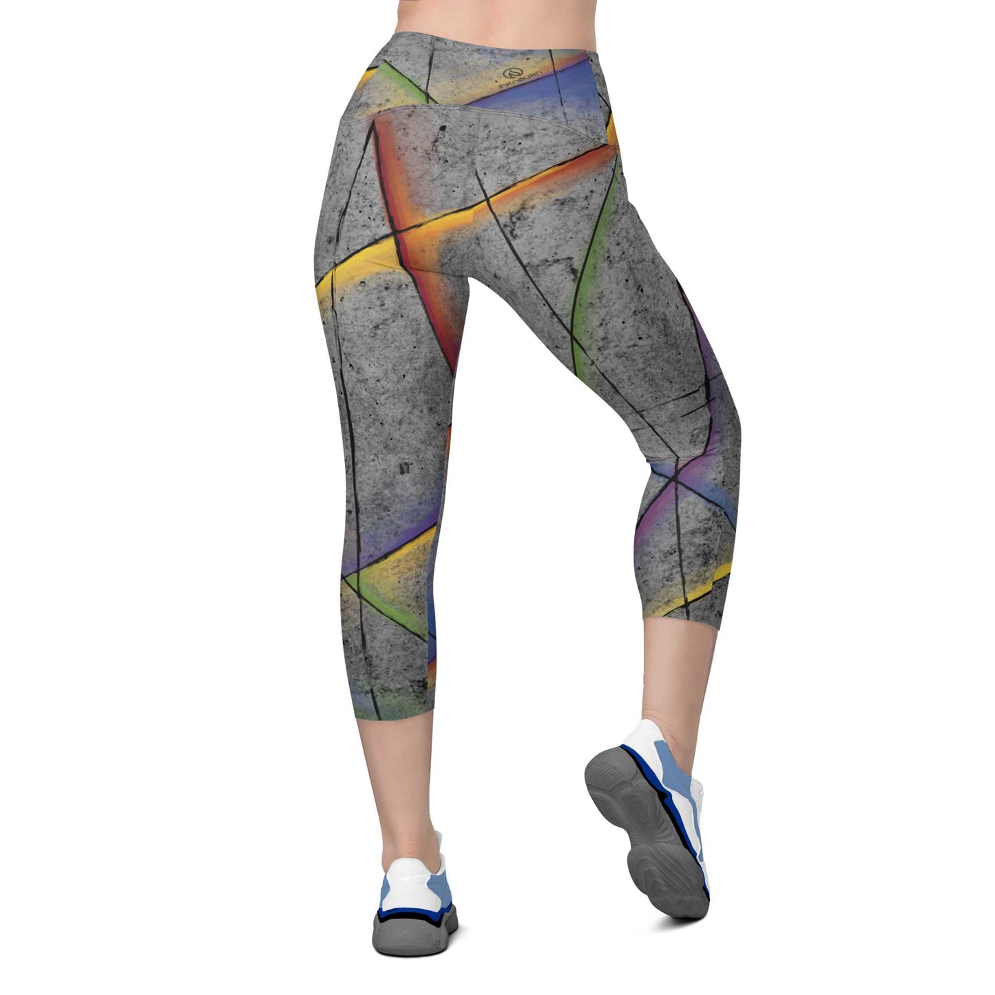 Concrete Capris w/Pockets