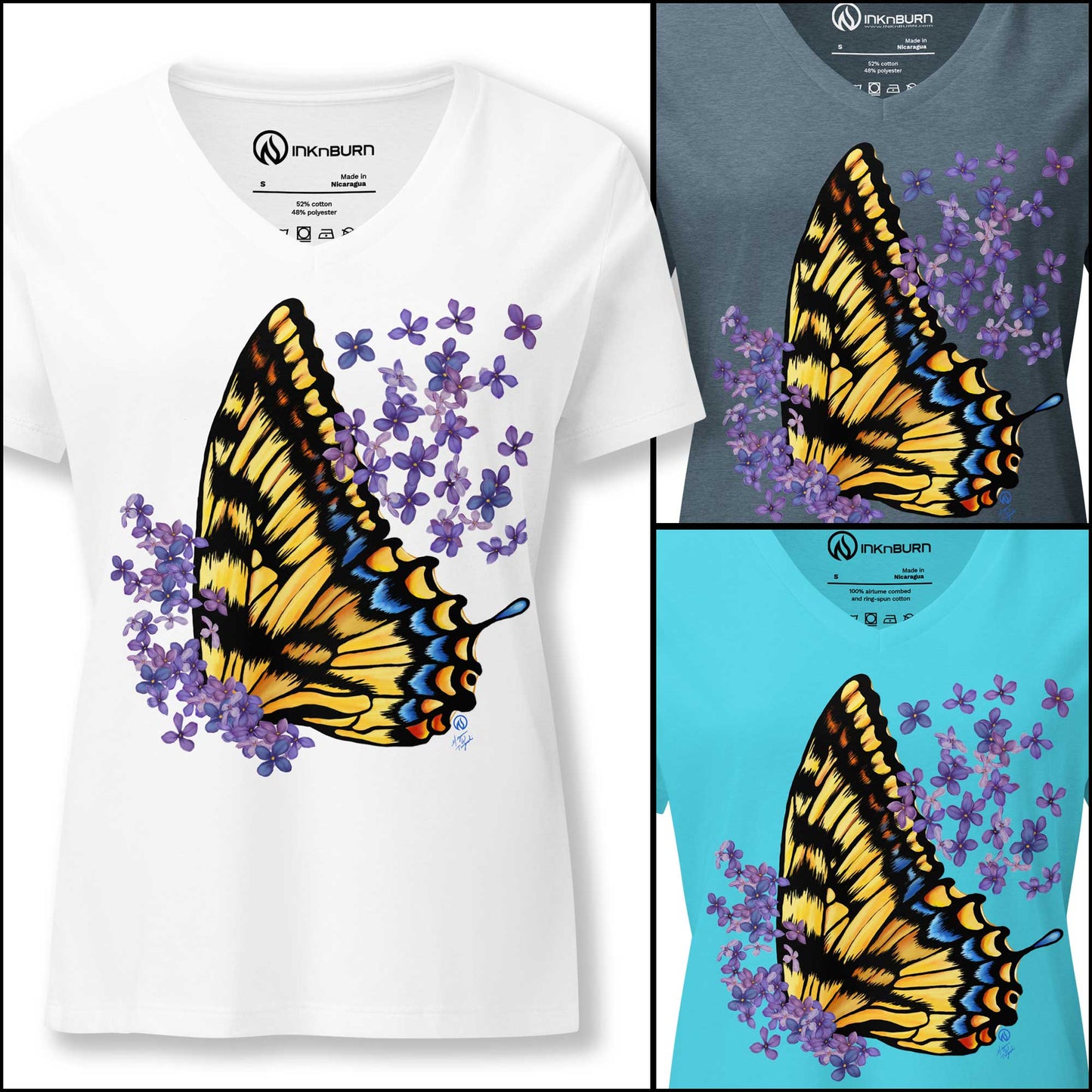 Womens Flutter V-Neck (3 Colors)