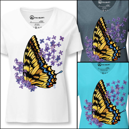 Womens Flutter V-Neck (3 Colors)