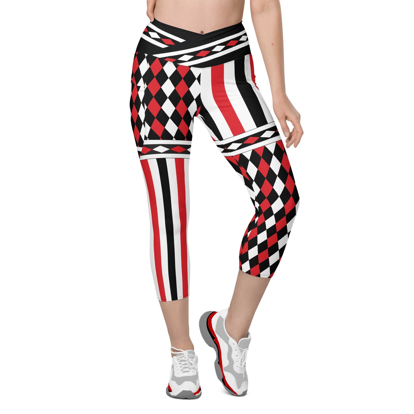 Harlequin Capris w/Pockets