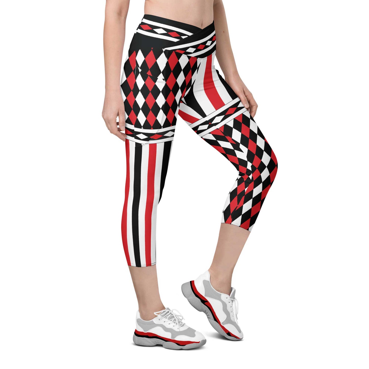 Harlequin Capris w/Pockets