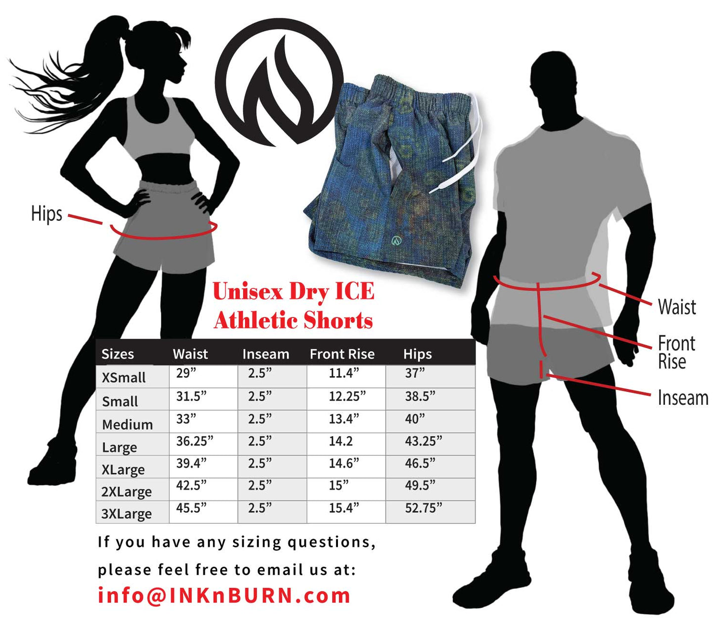 Tokyo Unisex Dry ICE Shorts (6")