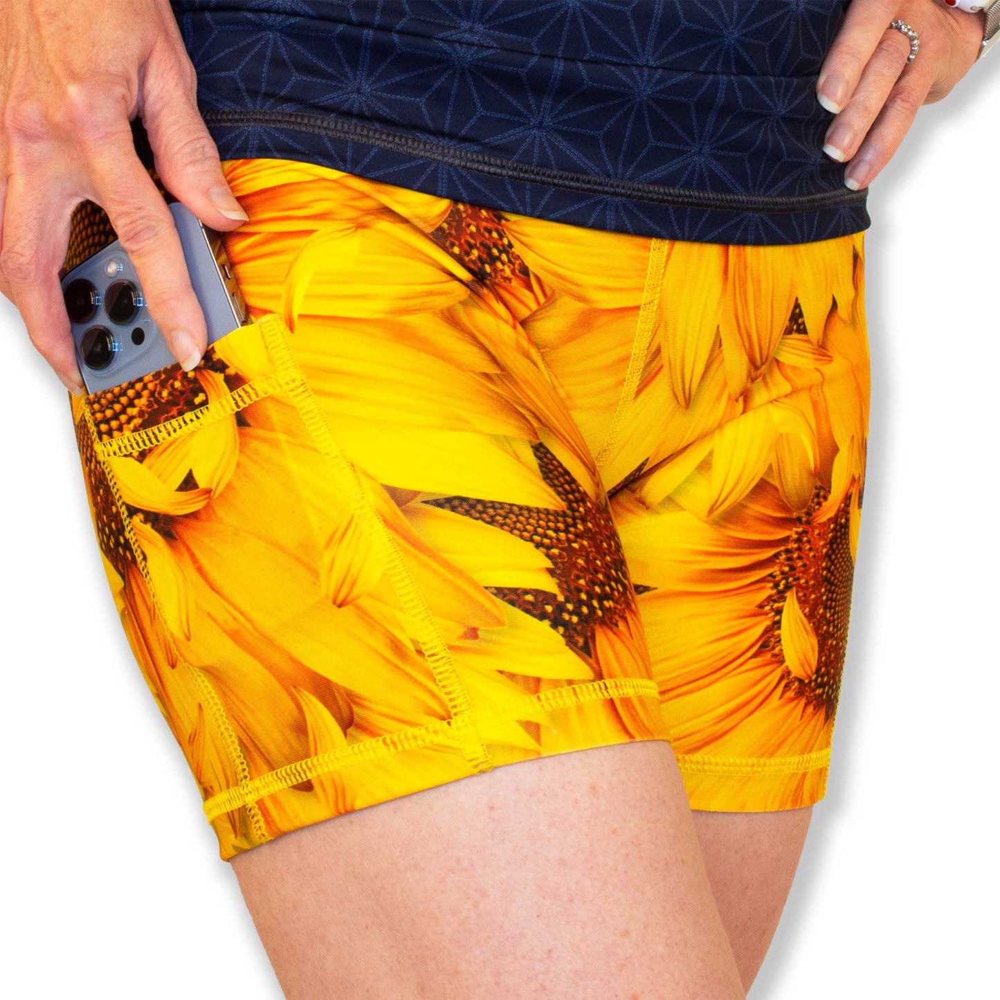 Sunflower 4" Shorts