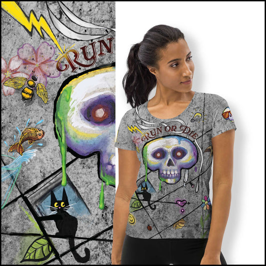 Run or Die™ 2026 Scoop Neck Tech