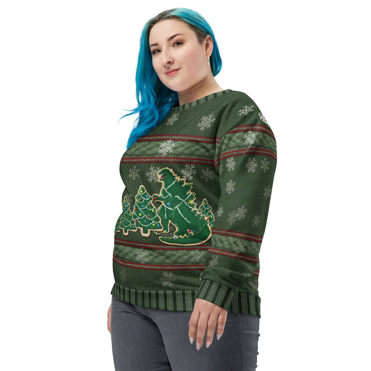 Holiday Cookie Monster Unisex Sweatshirt XS